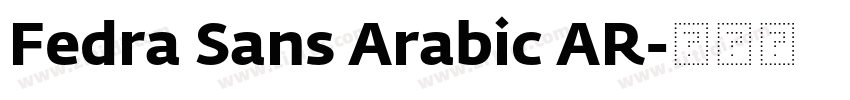 Fedra Sans Arabic AR字体转换